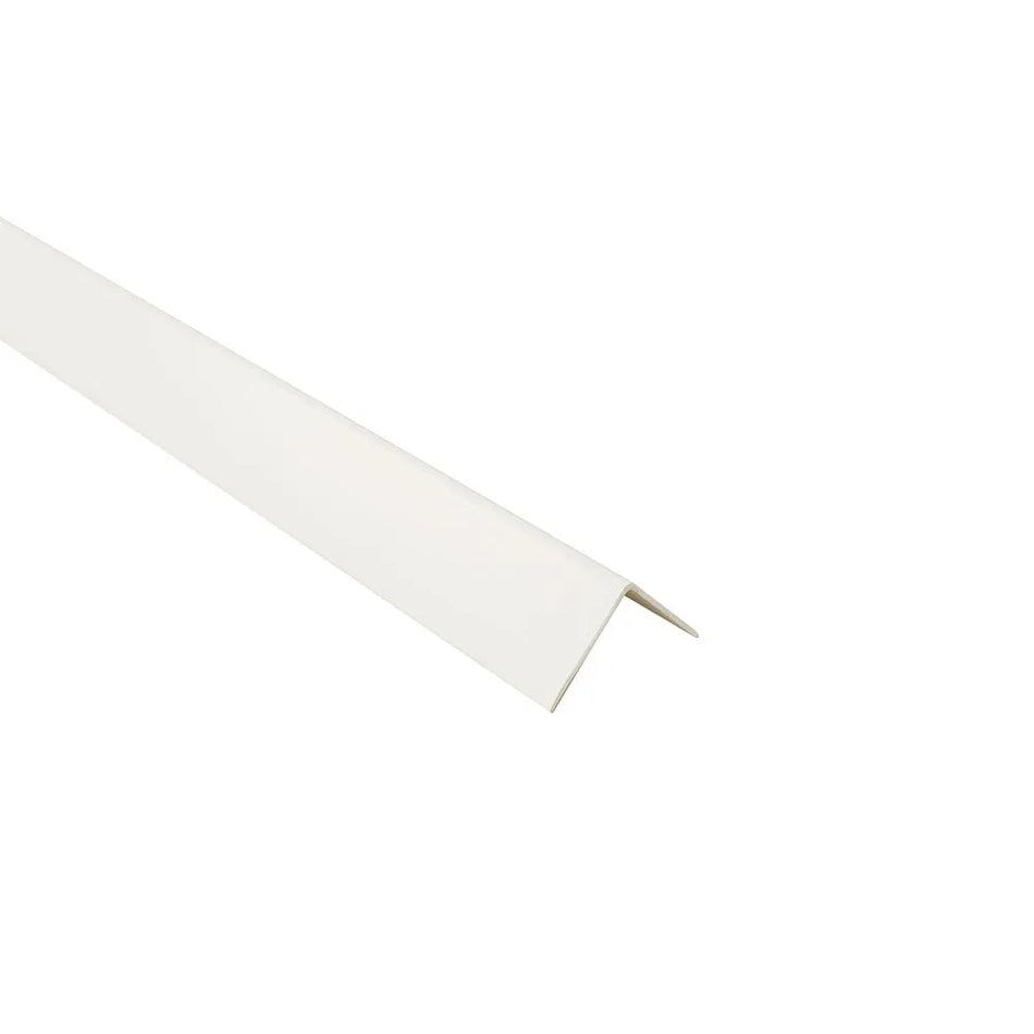 30×30 External Angle White Plastic Trim