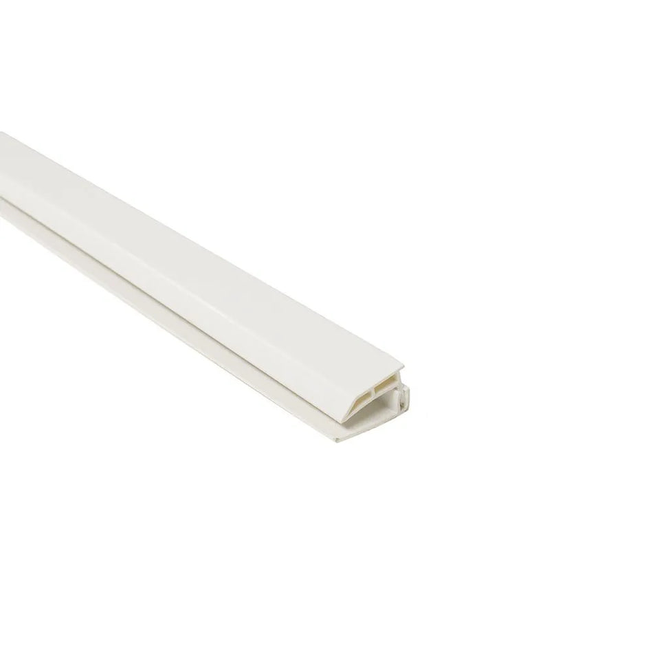 MB 2-Part 8mm End Profile | White | Plastic