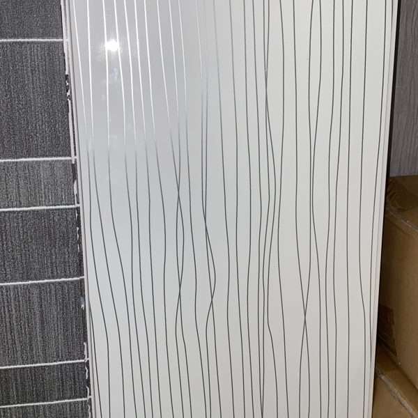 White Lines 2950x250x8mm PVC Panel