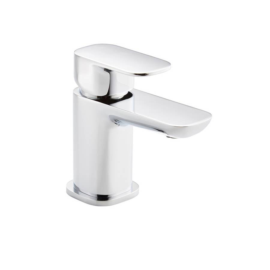 Kartell Visage Chrome Mini Mono Basin Mixer with Click Waste