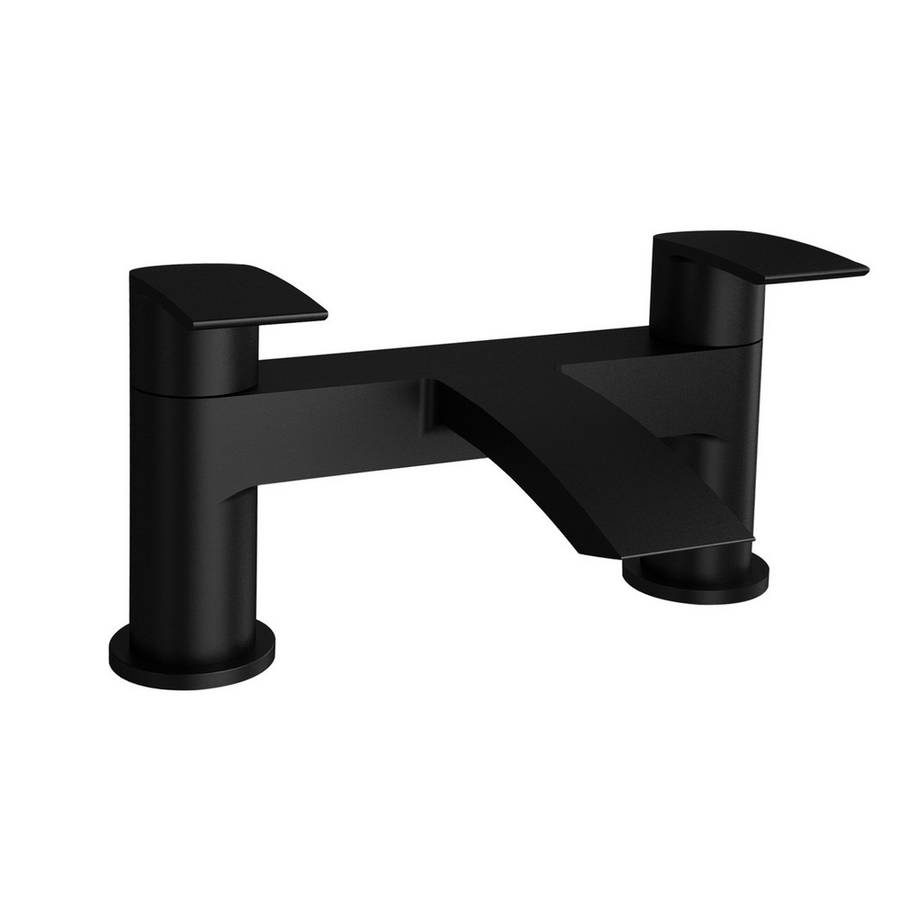 Kartell Nero Curve Black Bath Filler