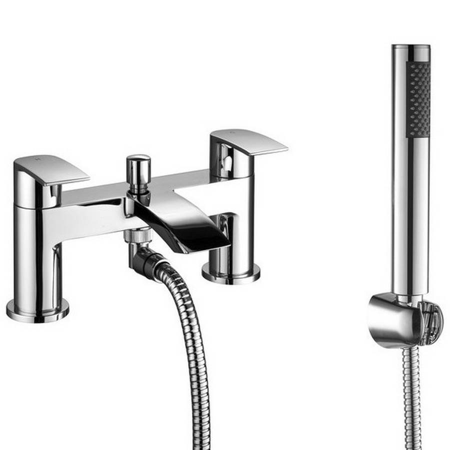 Kartell Curve Chrome Bath Shower Mixer