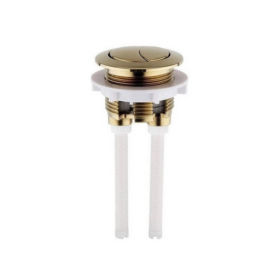 Kartell Brushed Brass Series 600 Cistern Push Button