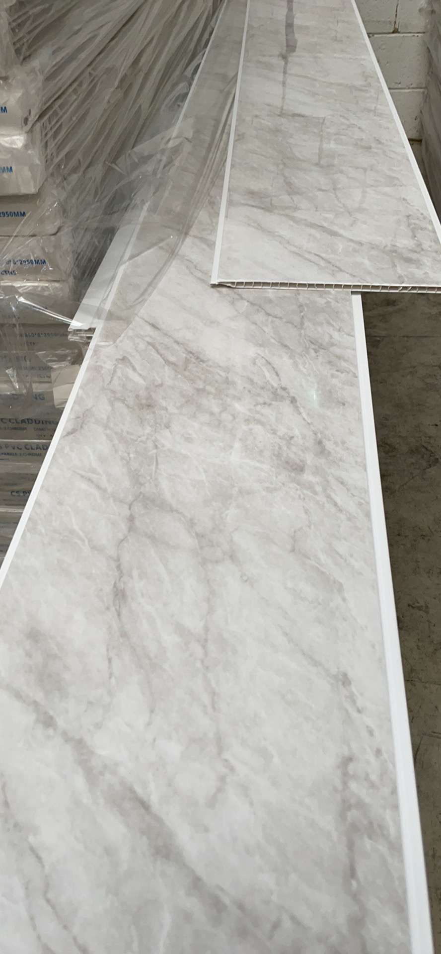 Grey Marble 2950x250x8mm PVC Panel