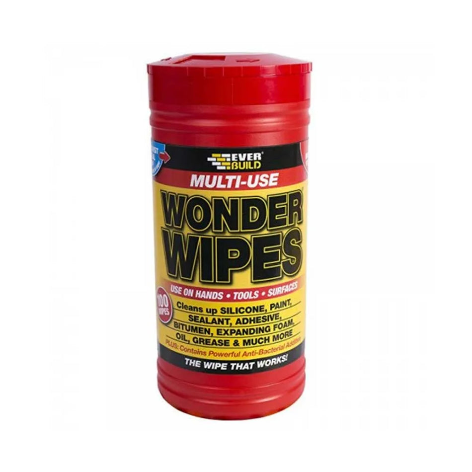 Everbuild Multi-Use Wonder Wipes 100 Wipes