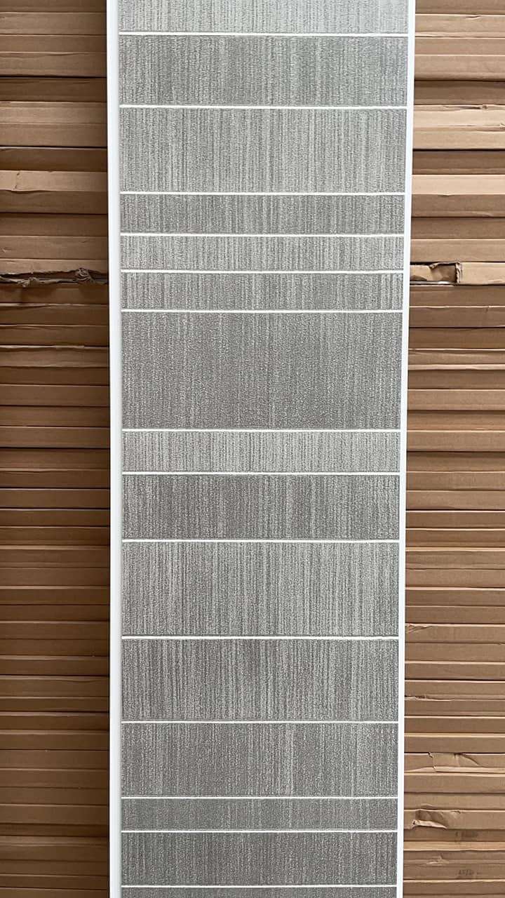 Light Grey Tile 2950x250x8mm PVC Panel