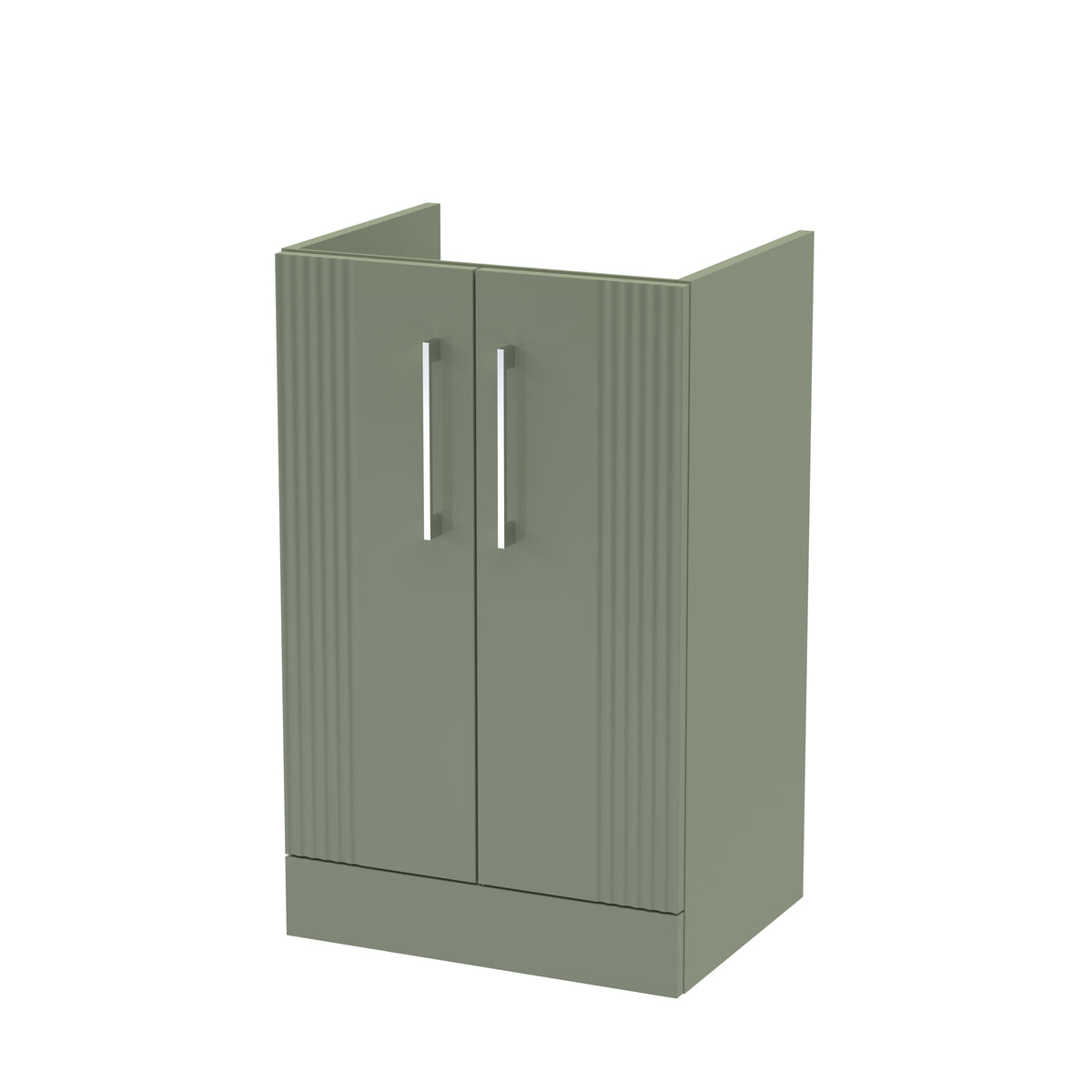 Deco 500mm Floor Standing 2-Door Unit - Mersey Bathrooms Ltd