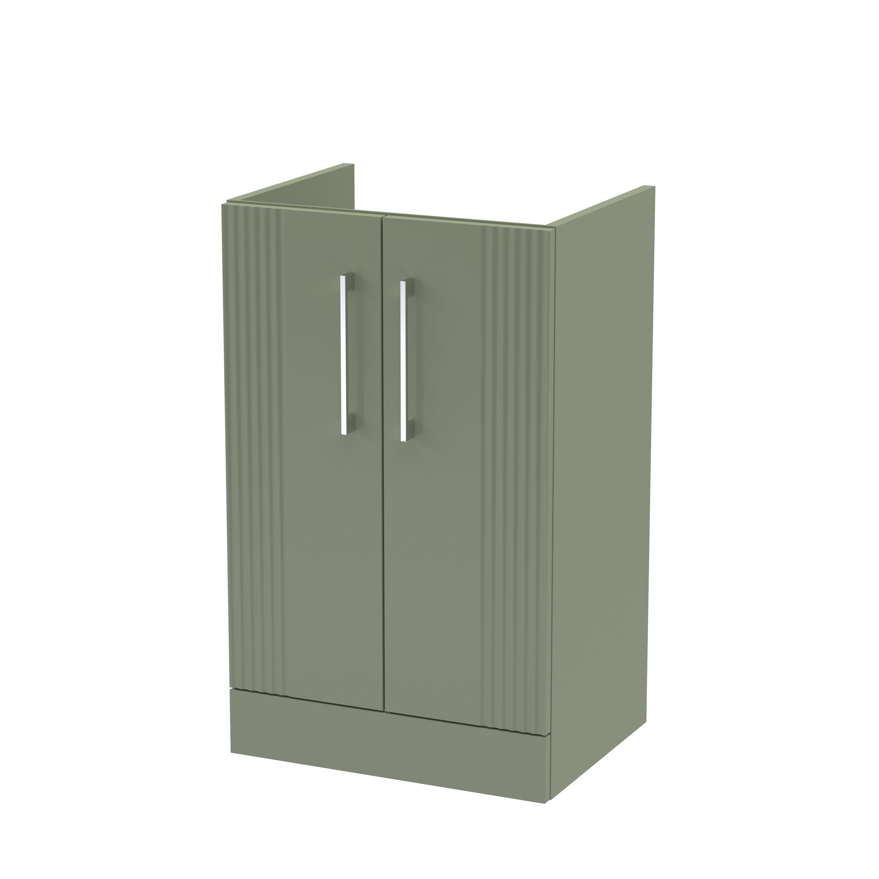 Deco 500mm Floor Standing 2-Door Unit - Mersey Bathrooms Ltd