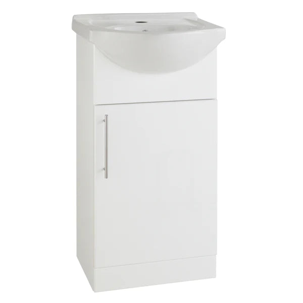 Kartell K-Vit Impakt 450mm Floor Standing Vanity Unit & Basin