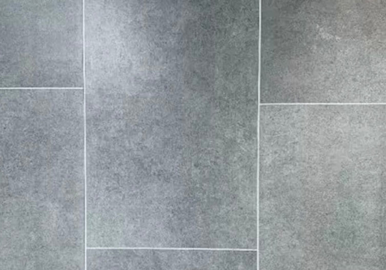 Graphite Grey PVC Tile (Matt) Wall Panels - 4No x 250mm x 2.6m