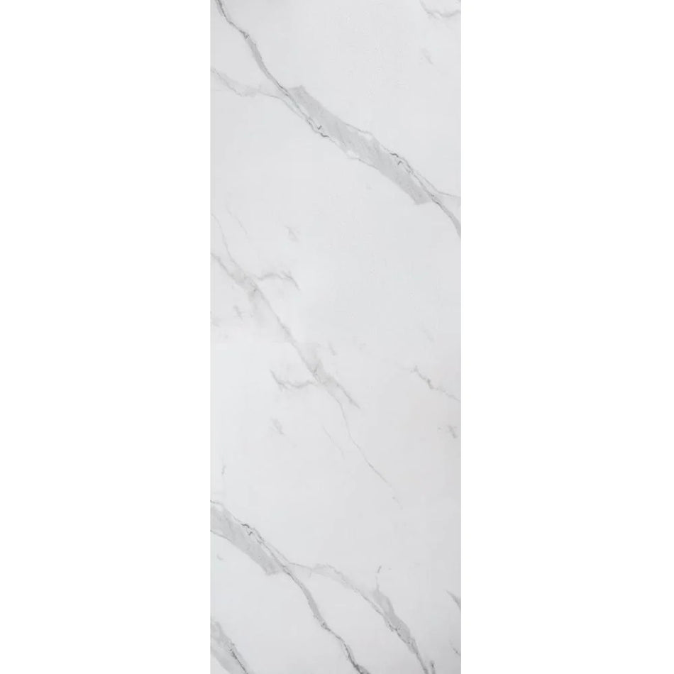 New White Marble – Matt Finish 2400x1000x10mm PVC Panel