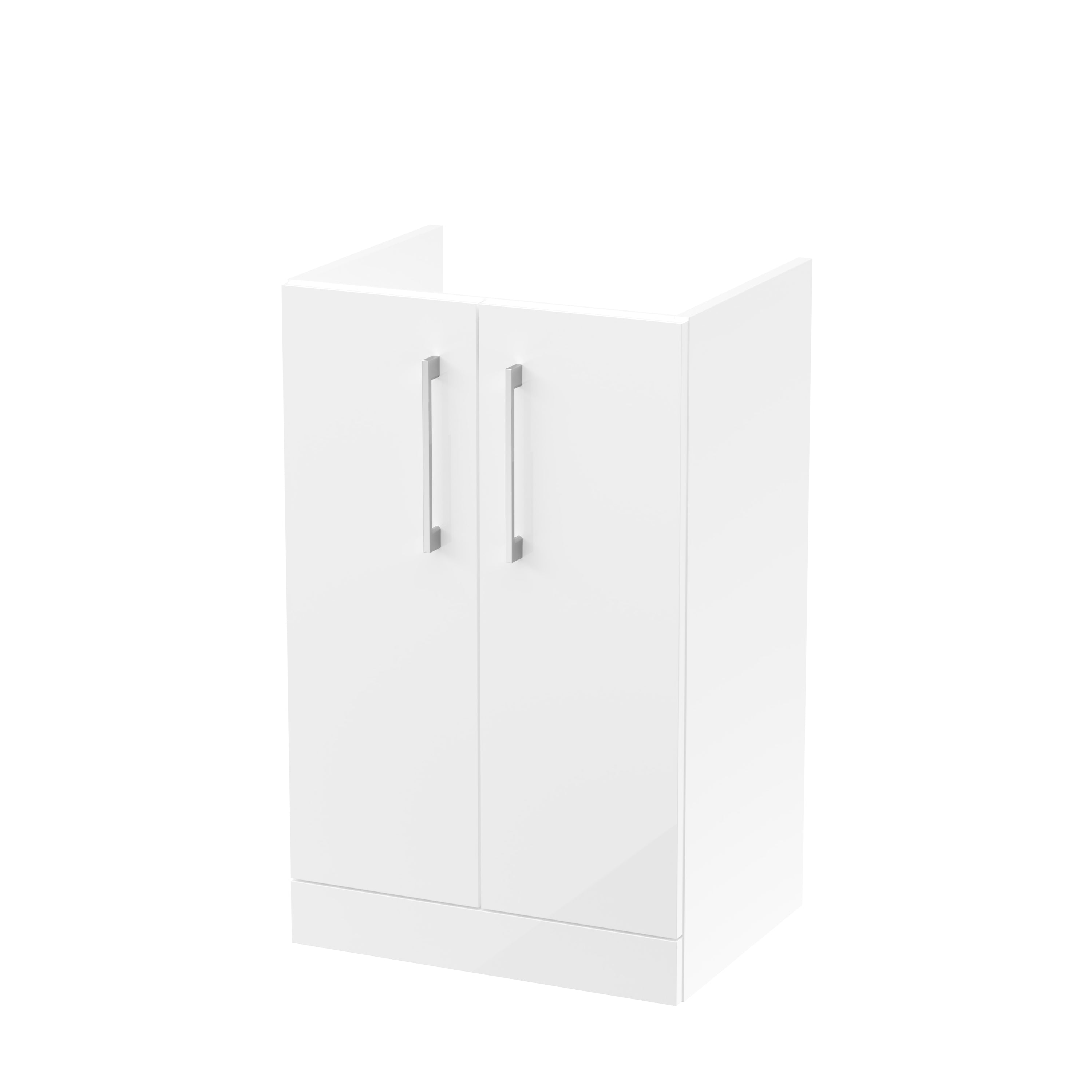 Arno 500mm Floor Standing 2-Door Unit - Mersey Bathrooms Ltd