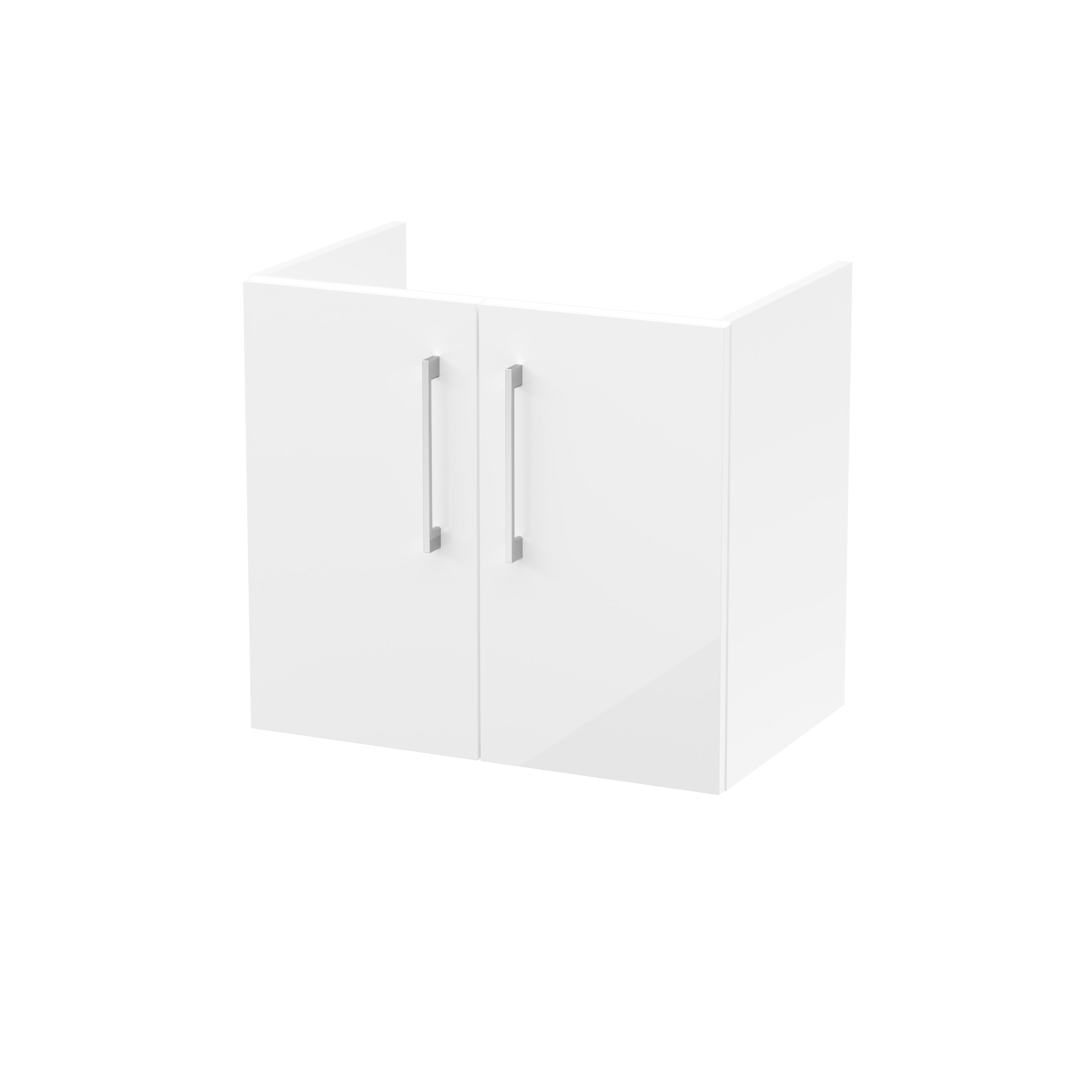 Arno 600mm Wall Hung 2-Door Unit - Mersey Bathrooms Ltd