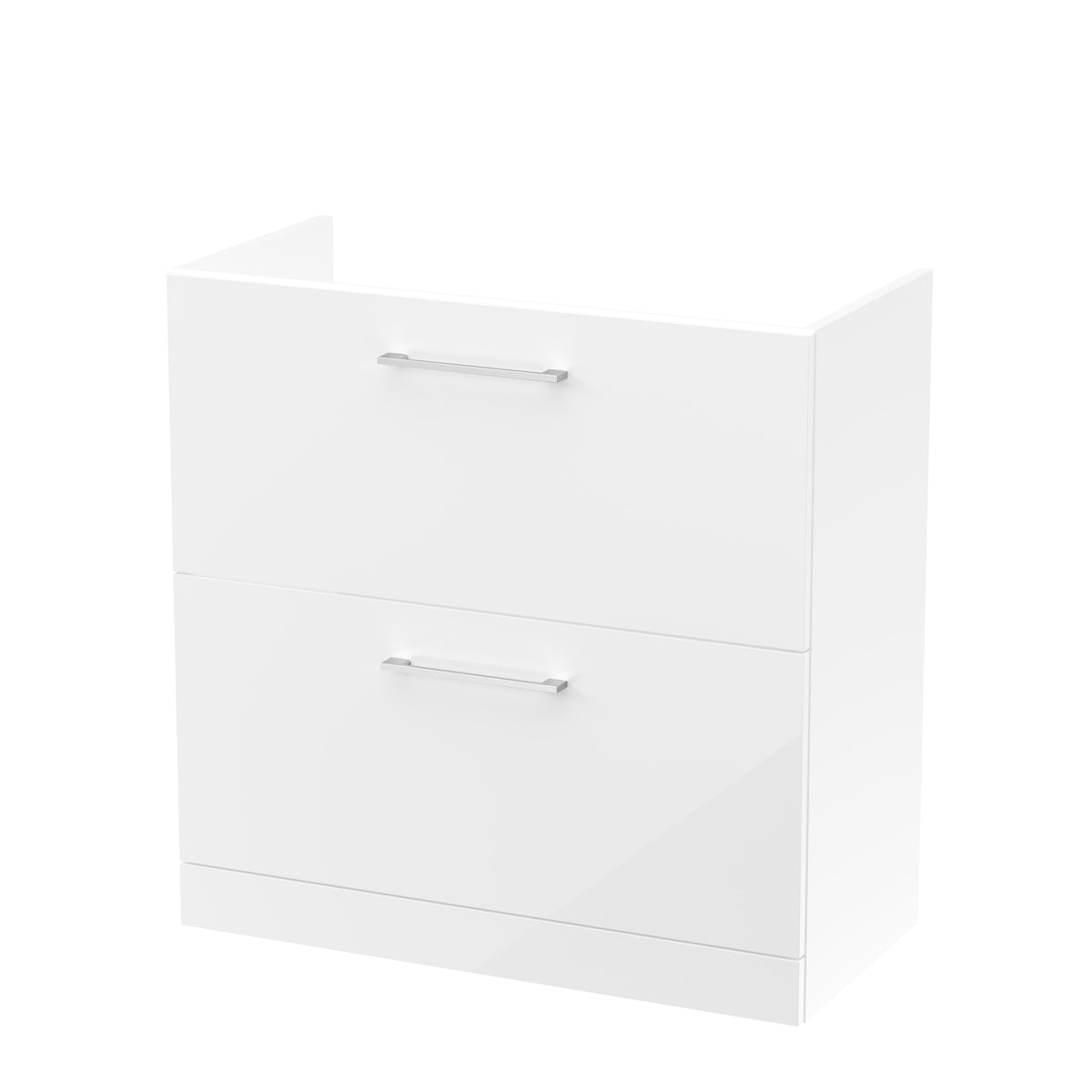 Arno 800mm Floor Standing 2-Drawer Unit - Mersey Bathrooms Ltd