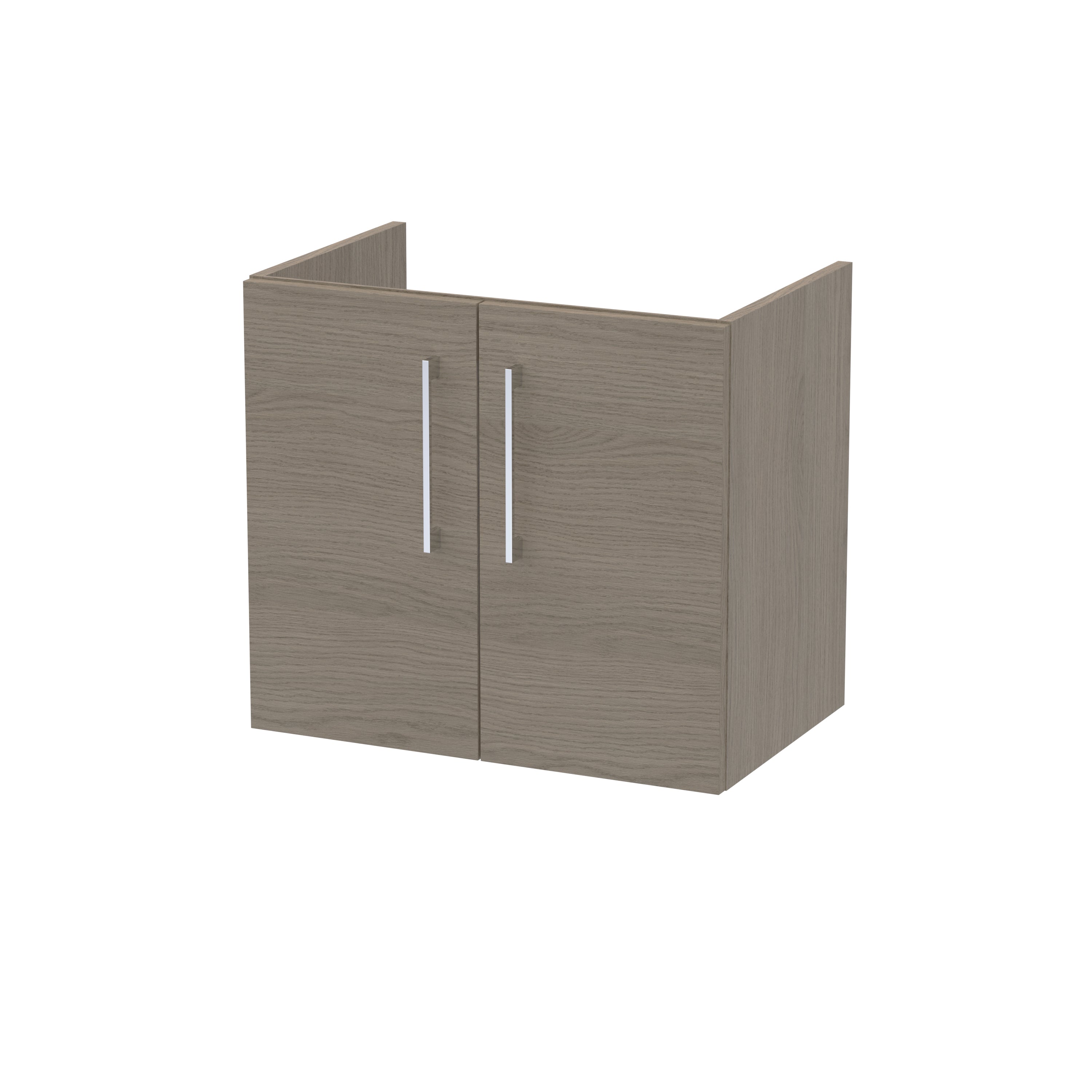 Arno 600mm Wall Hung 2-Door Unit - Mersey Bathrooms Ltd