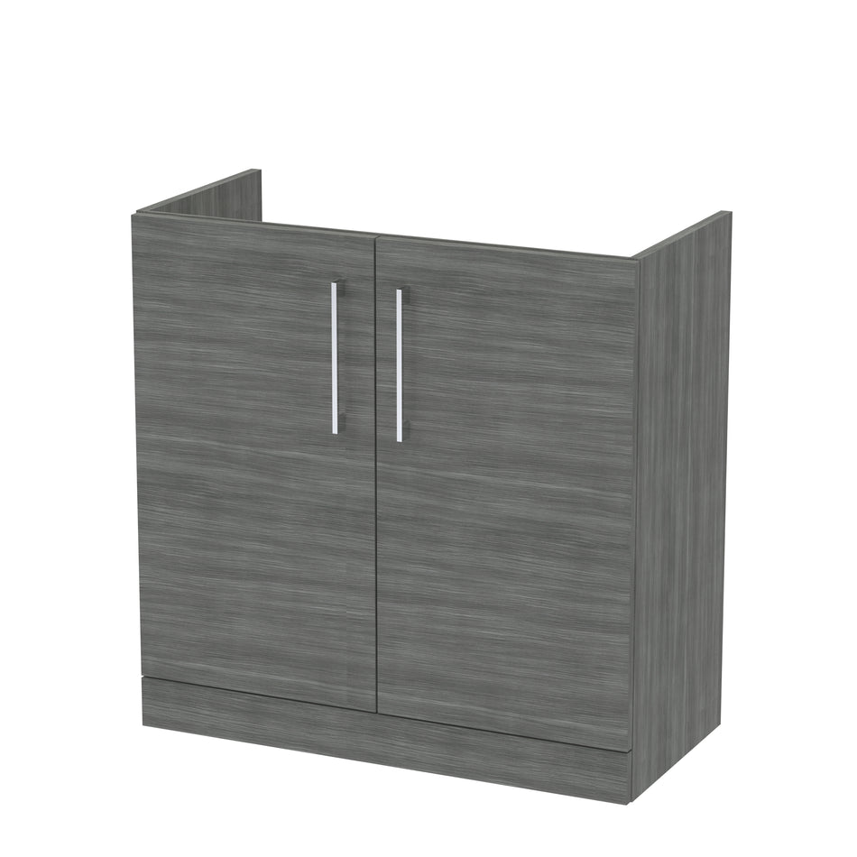 Arno 800mm Floor Standing 2-Door Unit - Mersey Bathrooms Ltd