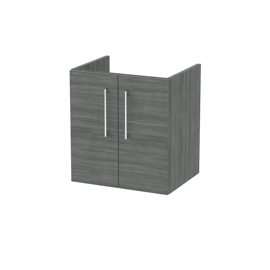 Arno 500mm Wall Hung 2-Door Unit - Mersey Bathrooms Ltd