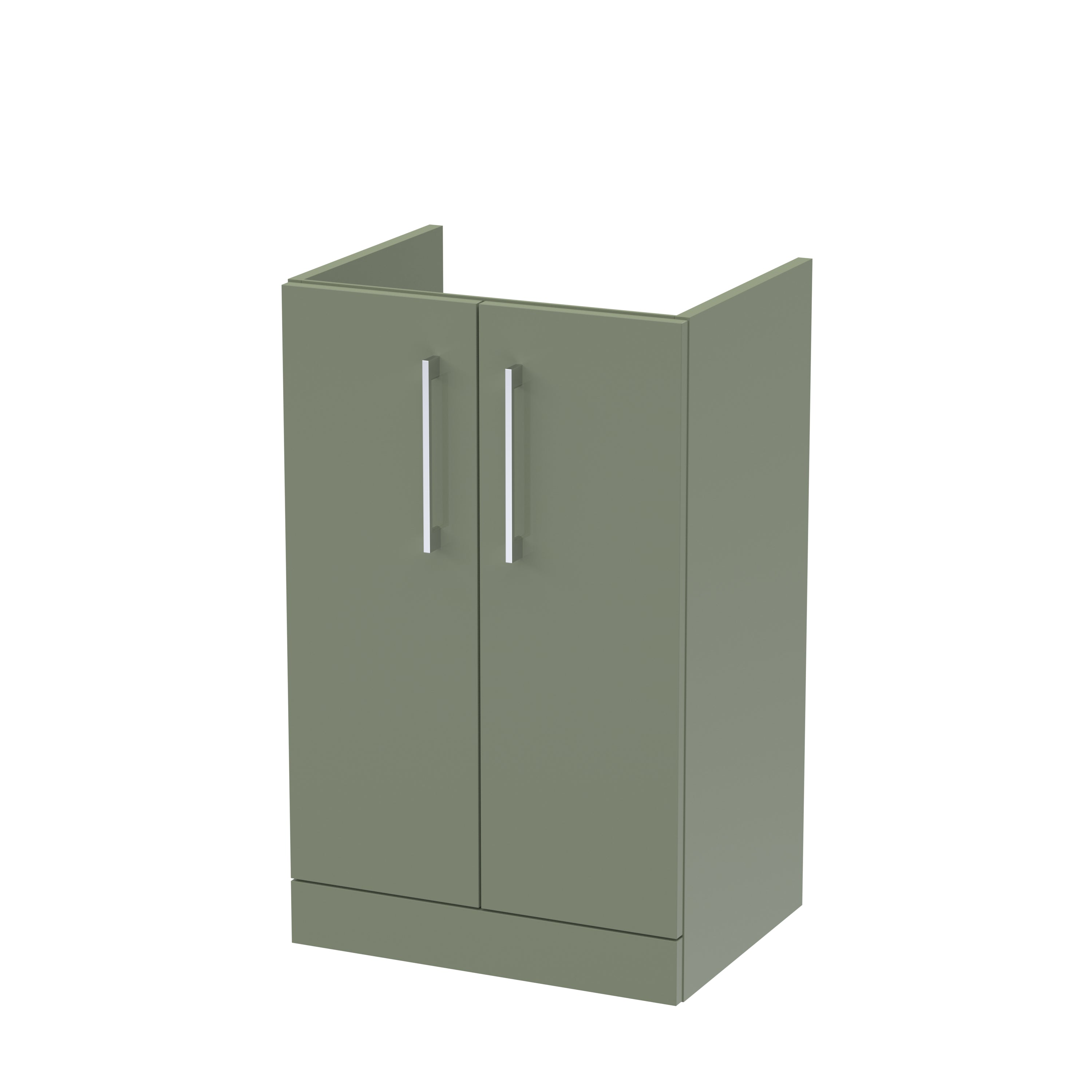 Arno 500mm Floor Standing 2-Door Unit - Mersey Bathrooms Ltd