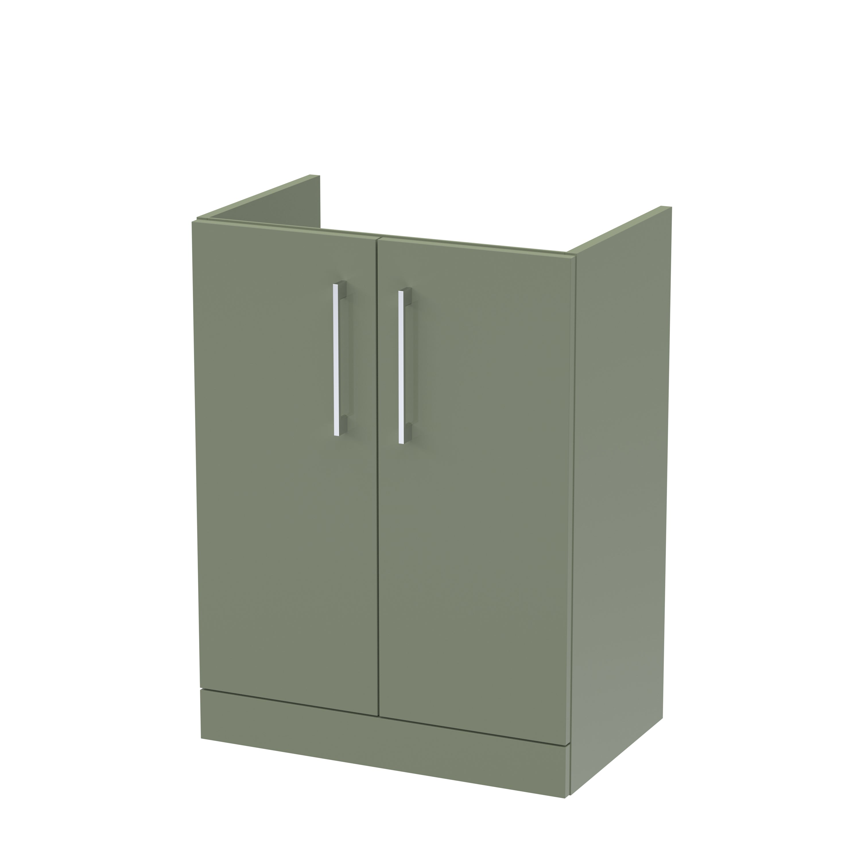 Arno 600mm Floor Standing 2-Door Unit - Mersey Bathrooms Ltd