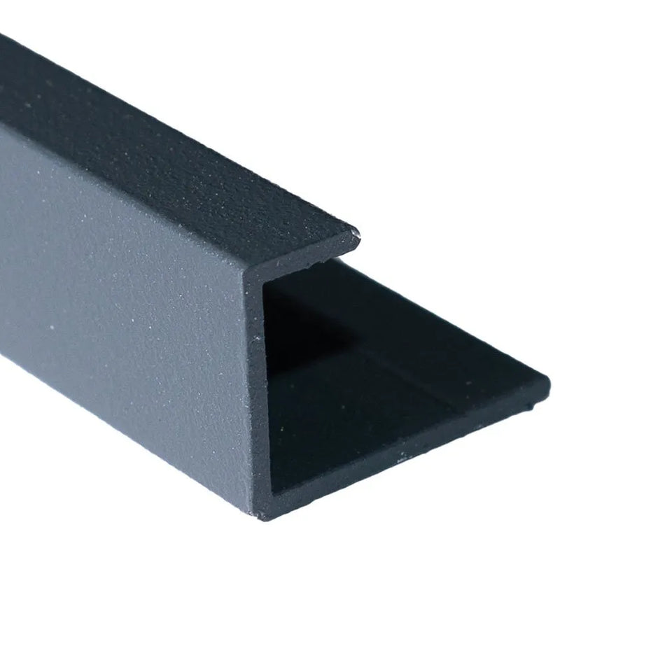 10.5mm End Profile | Anthracite | Metal Trim