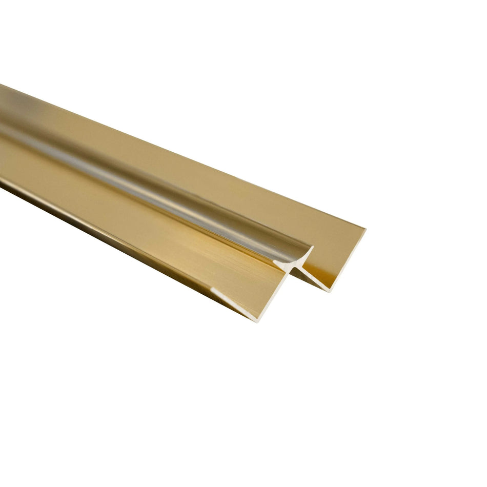 11.5mm Internal Corner | Brushed Gold | Metal Trim