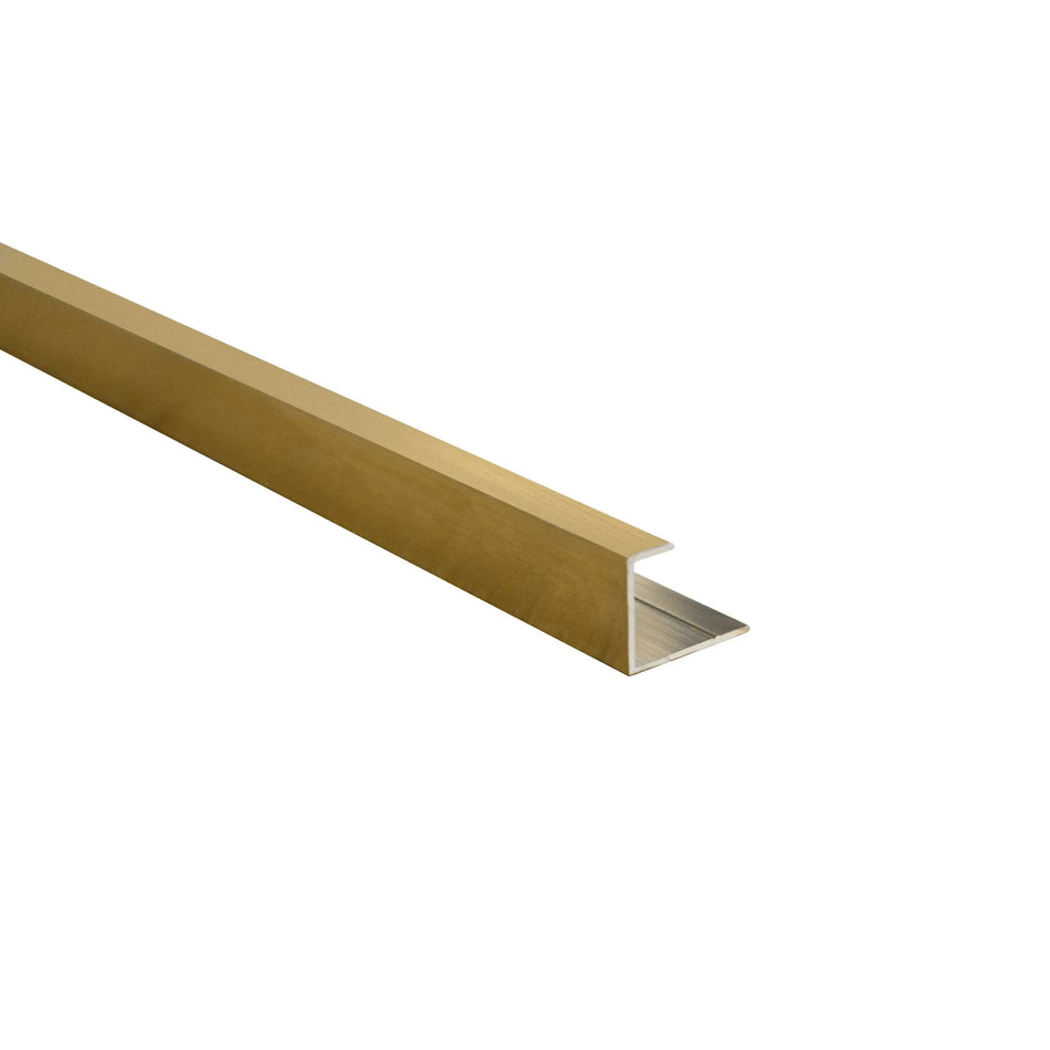 11.5mm End Profile | Brushed Gold | Metal Trim