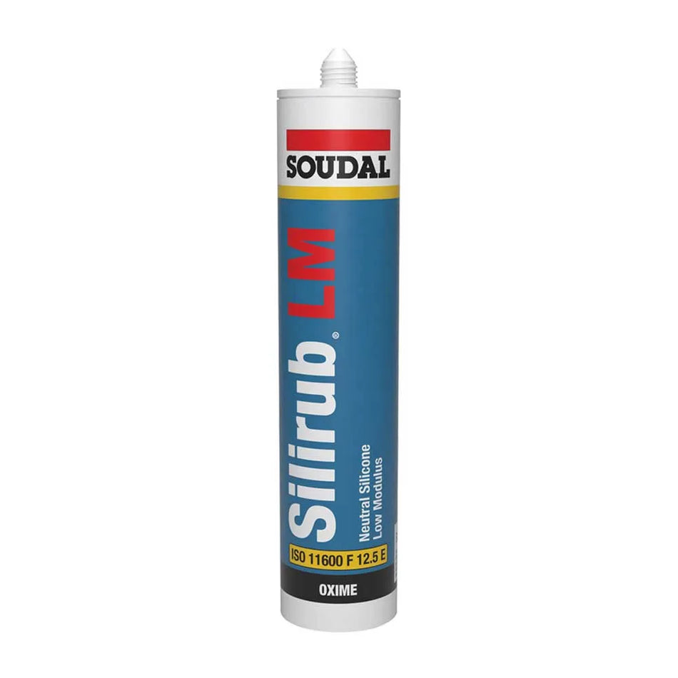 Anthracite Grey Silirub LM Neutral Silicone Sealant 300ml