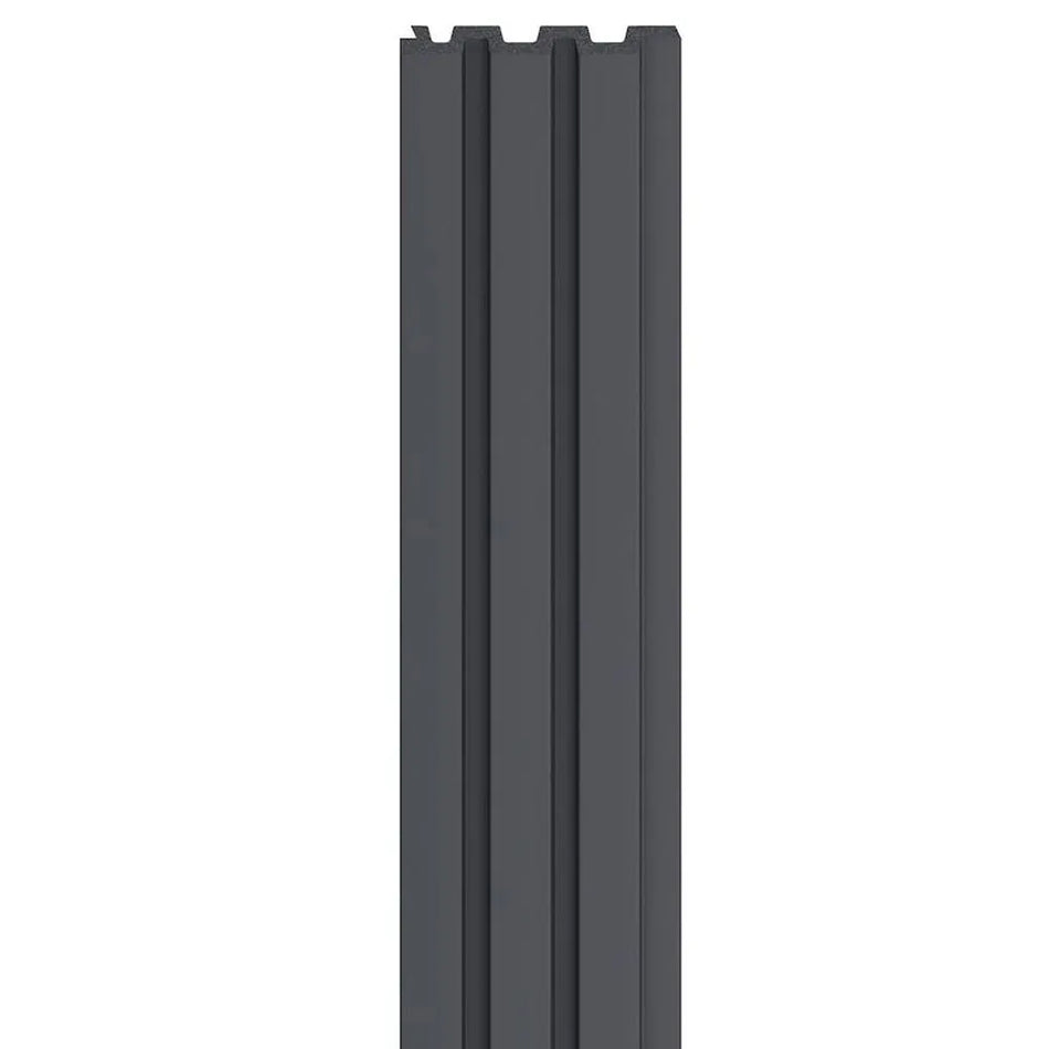 Linerio M-Line Anthracite Slat Panel