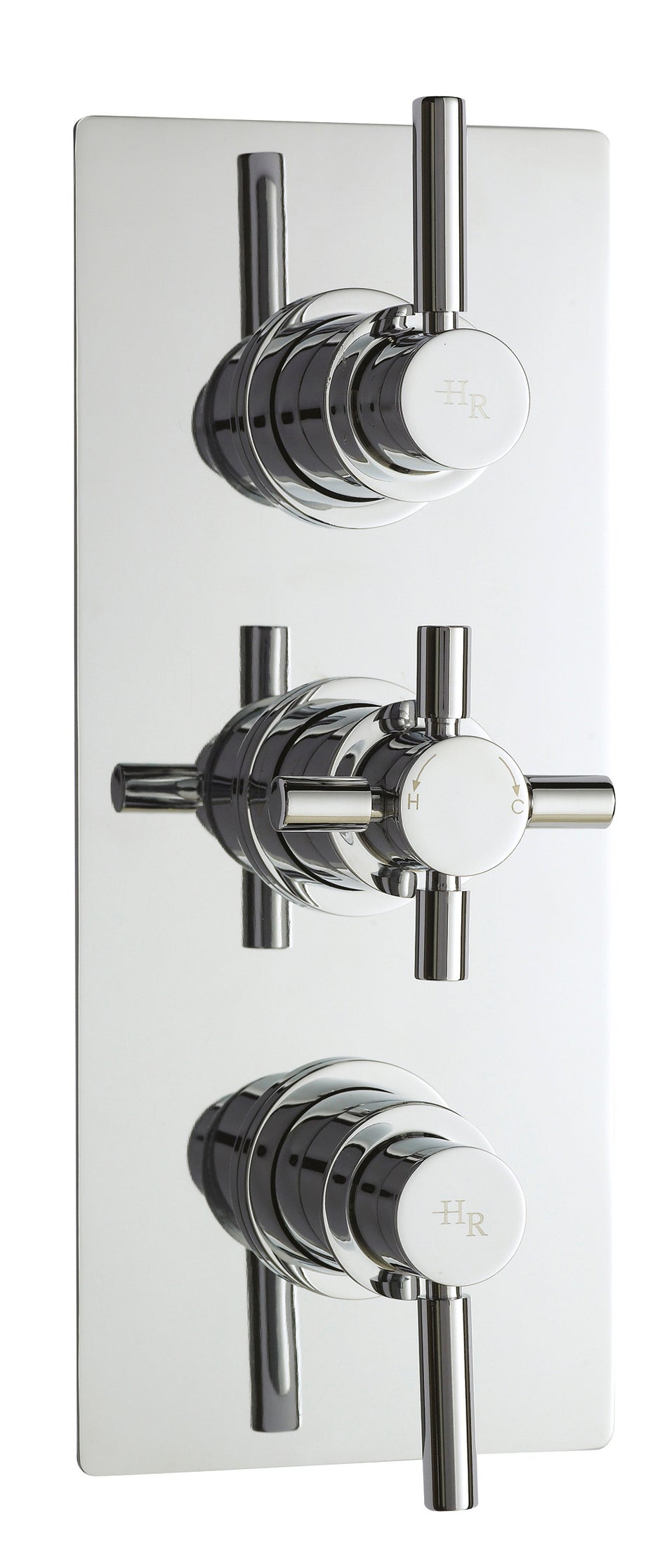 HR Tec Pura Triple Thermostatic Shower Valve With Diverter