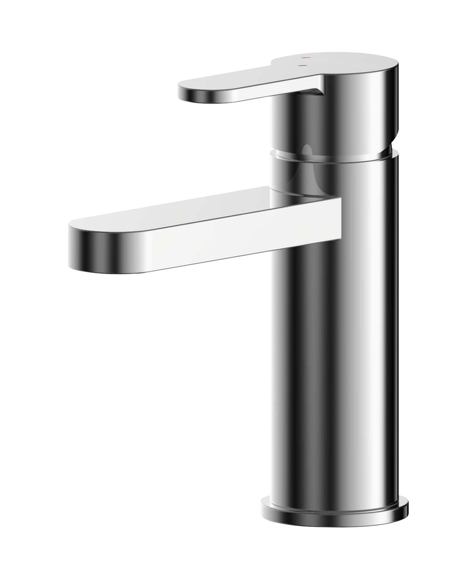 Arvan Eco Mono Basin Mixer With Push Button Waste