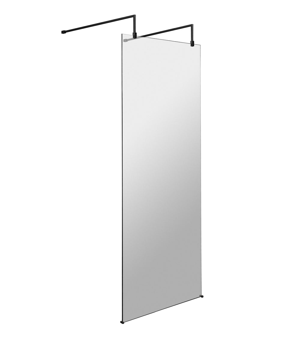 HR Wetroom Screen with Arms and Feet