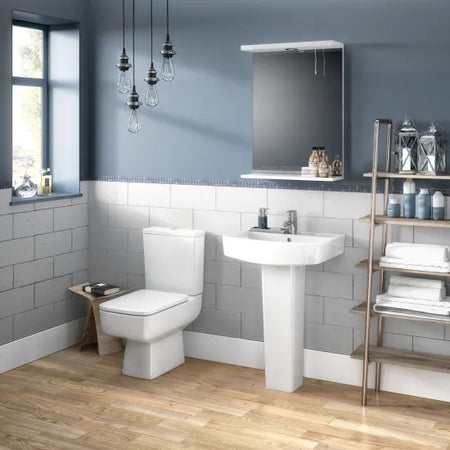 Bliss Semi Flush to Wall WC - Mersey Bathrooms Ltd