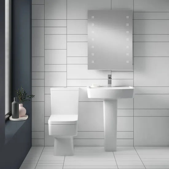 Bliss Semi Flush to Wall WC - Mersey Bathrooms Ltd