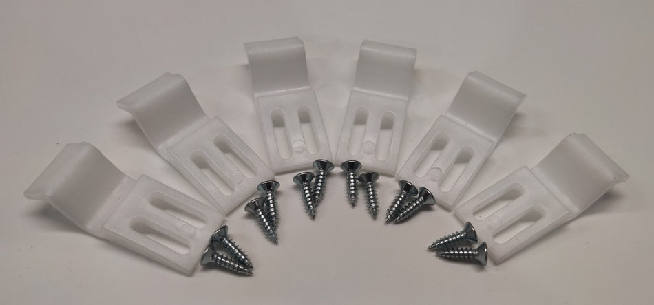 Bath Panel Clips - Pack of 6