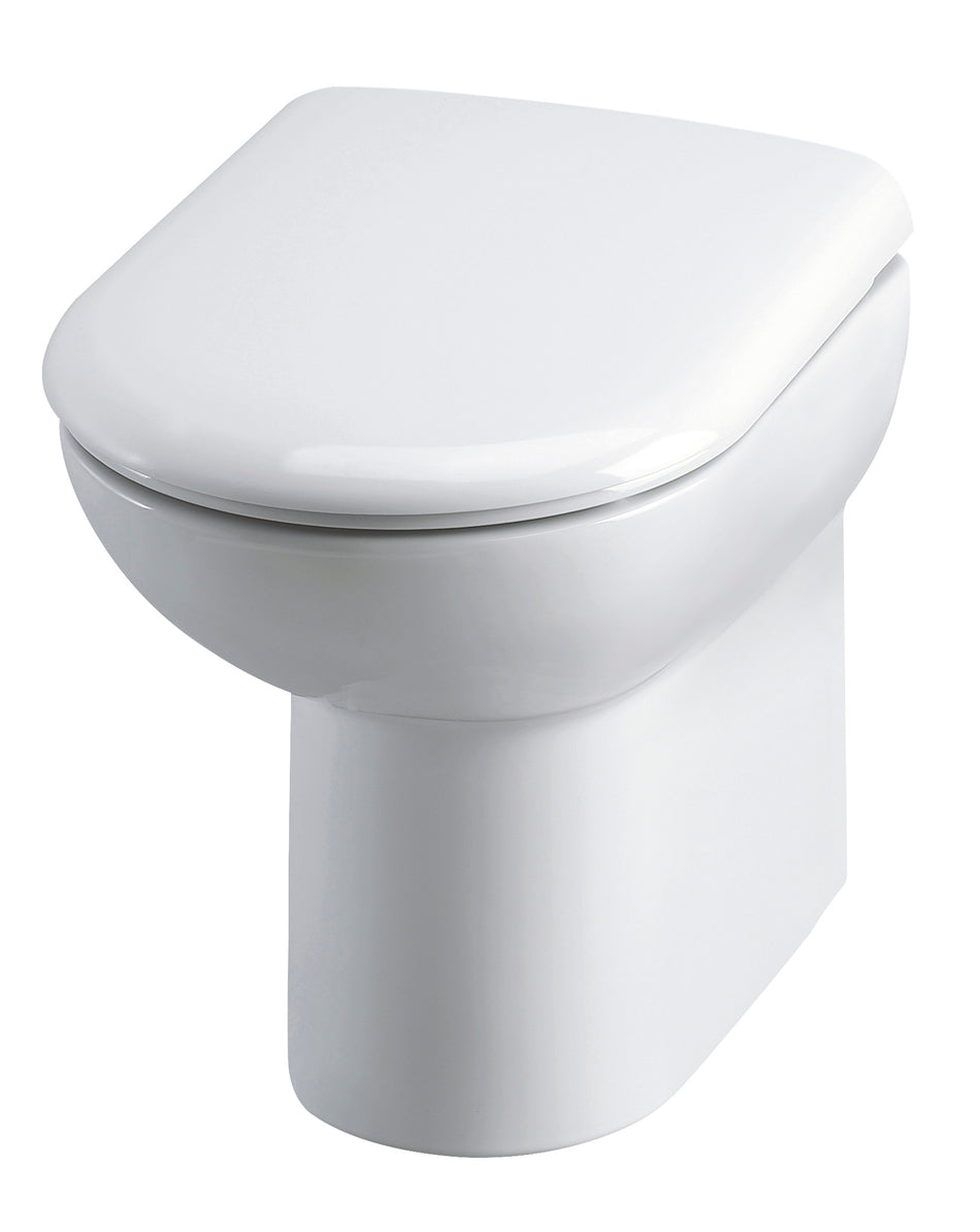 Lawton Comfort Height Back to Wall Pan - Mersey Bathrooms Ltd