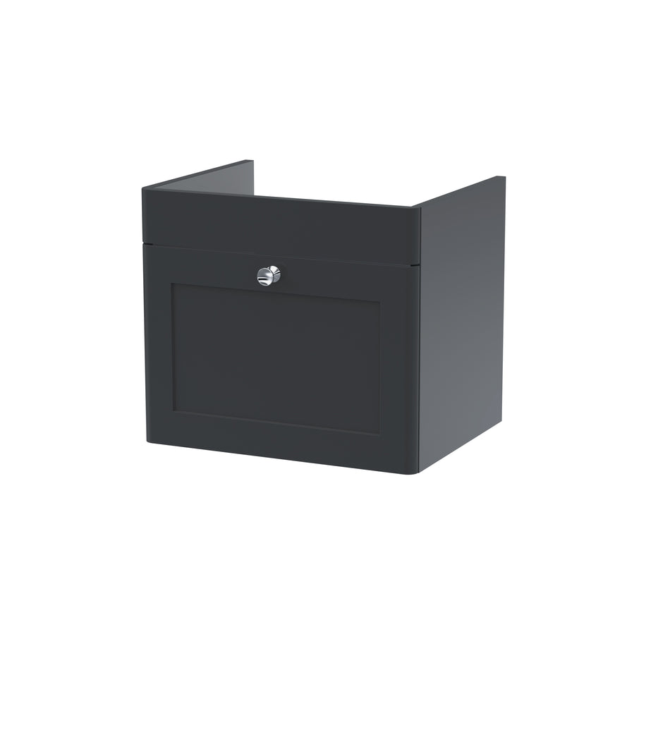 Components Wall Hung 1 Drawer Unit, 500mm - Mersey Bathrooms Ltd