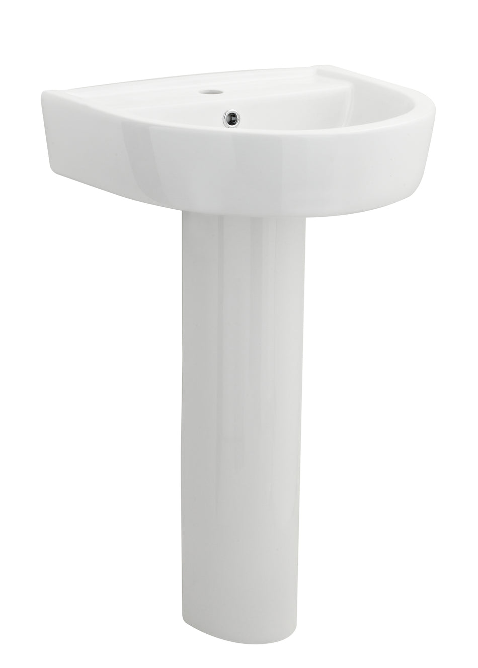 Provost 520mm Basin & Pedestal - Mersey Bathrooms Ltd