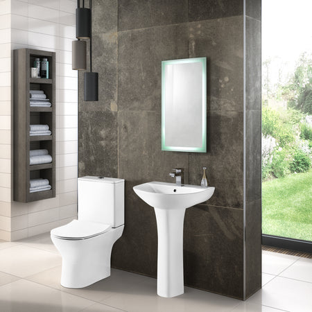 Freya Pan, Cistern & Seat - Mersey Bathrooms Ltd