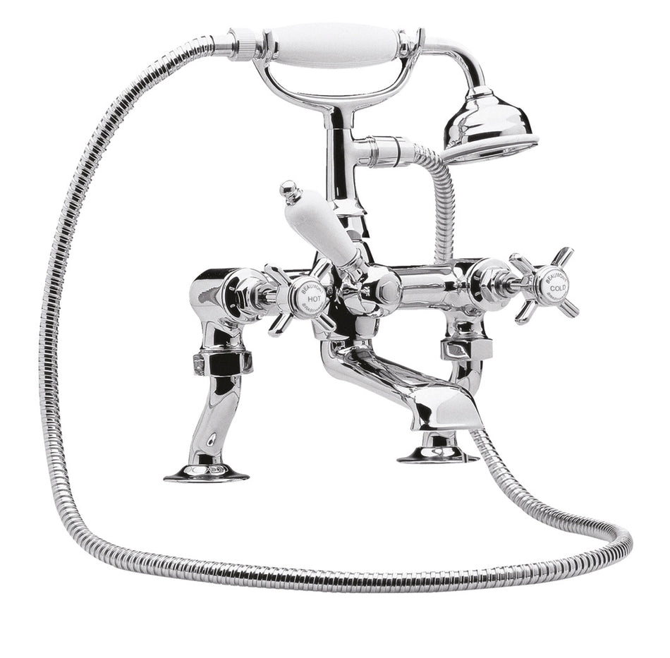 Beaumont Luxury 3/4" Cranked Bath Shower Mixer