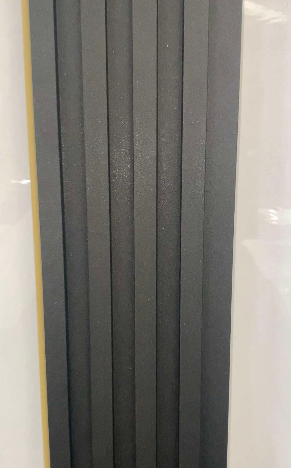 Black Sparkle Flute Panel 2900 x 160mm PVC Panel