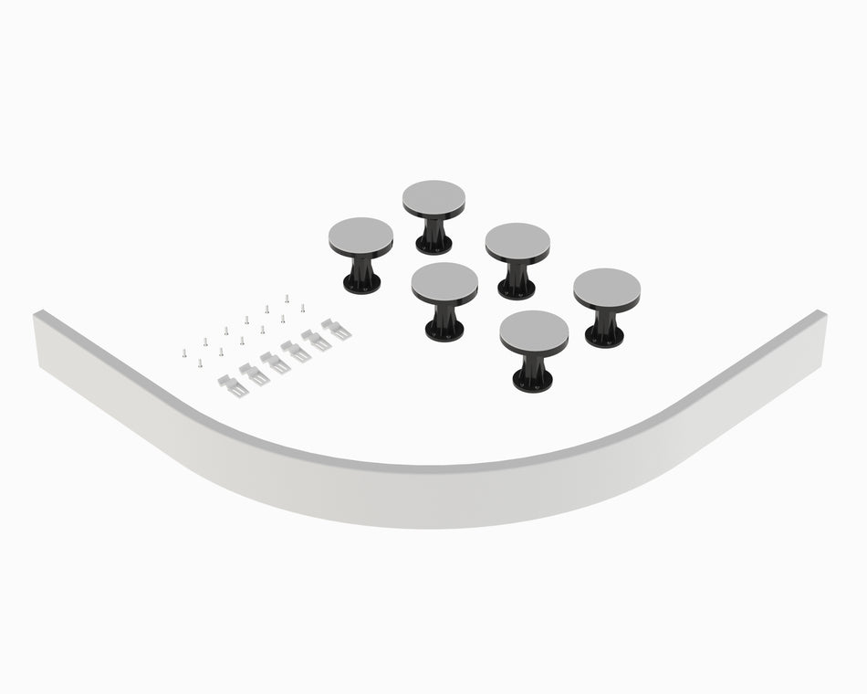 Leg Set Suitable for 700-900mm Quadrant & Offset Quadrant Trays