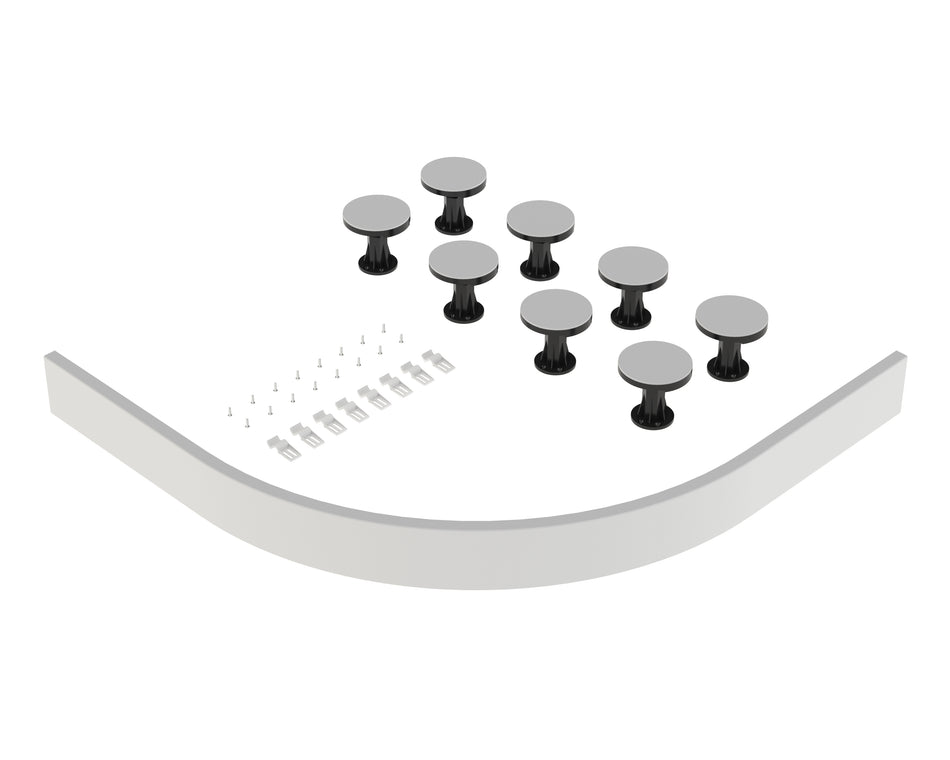 Leg Set Suitable for 1000-1200mm Quadrant & Offset Quadrant Trays