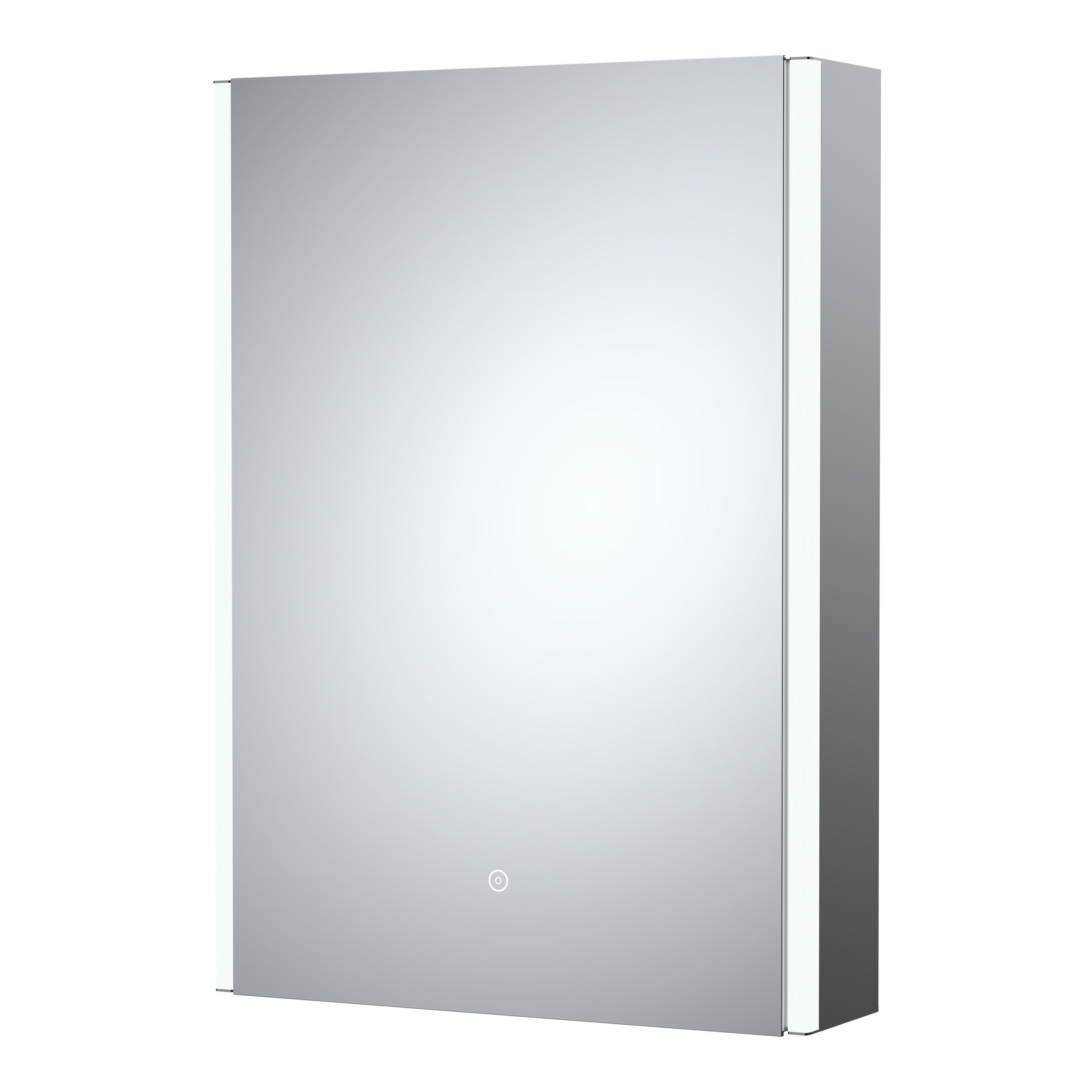 Pavo 500mm Mirror Cabinet - Mersey Bathrooms Ltd