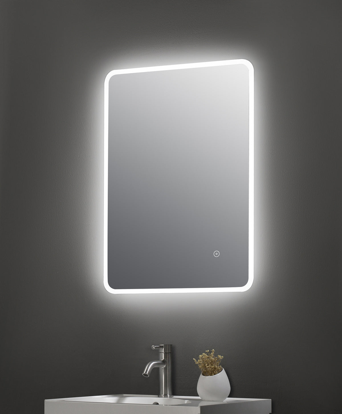 Lynx 700mm x 500mm Ambient Mirror - Mersey Bathrooms Ltd