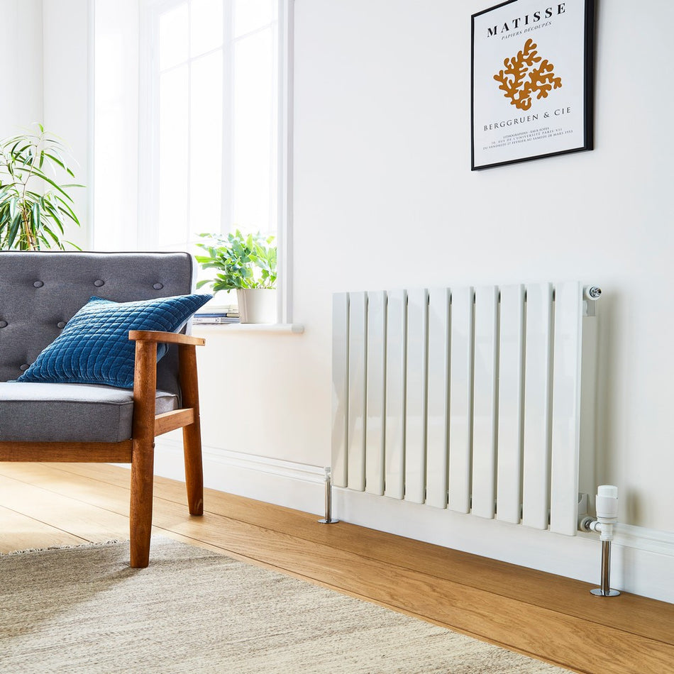 Kartell Boston Single Radiator in White