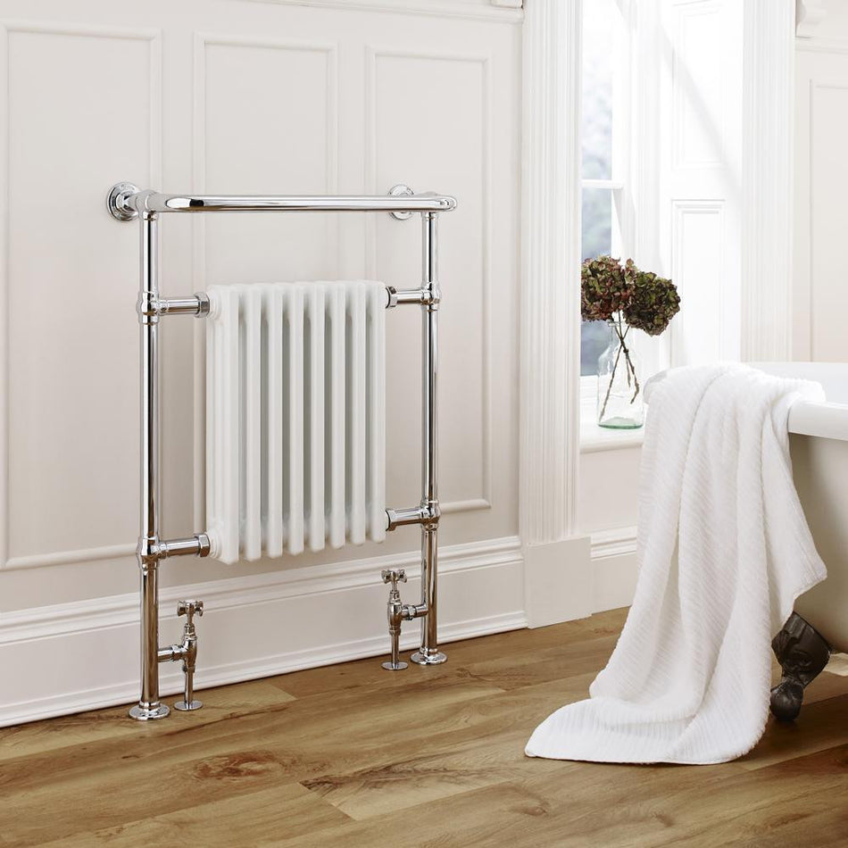 Kartell Crown Chrome Plated Heated Towel Rail