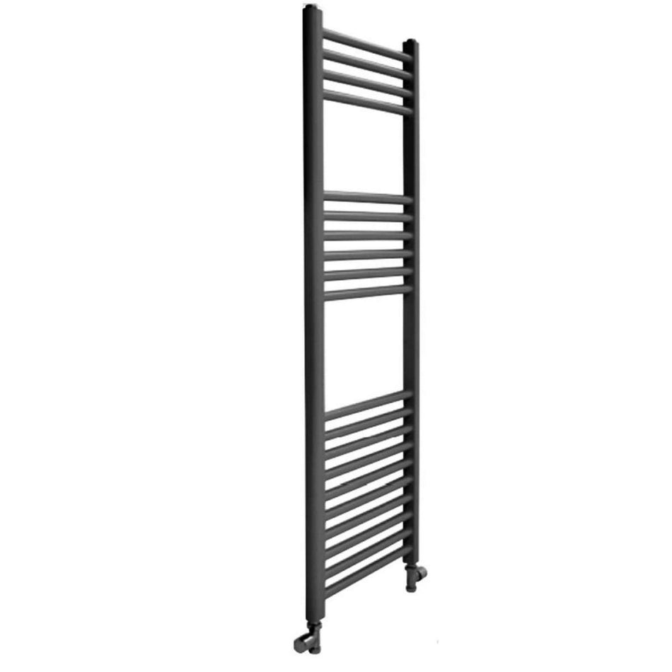 Kartell K-Rail Anthracite 22mm Straight Towel Rail