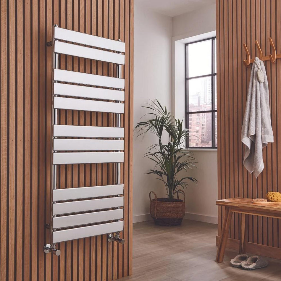 Kartell Memphis Straight Chrome Plated Towel Rail