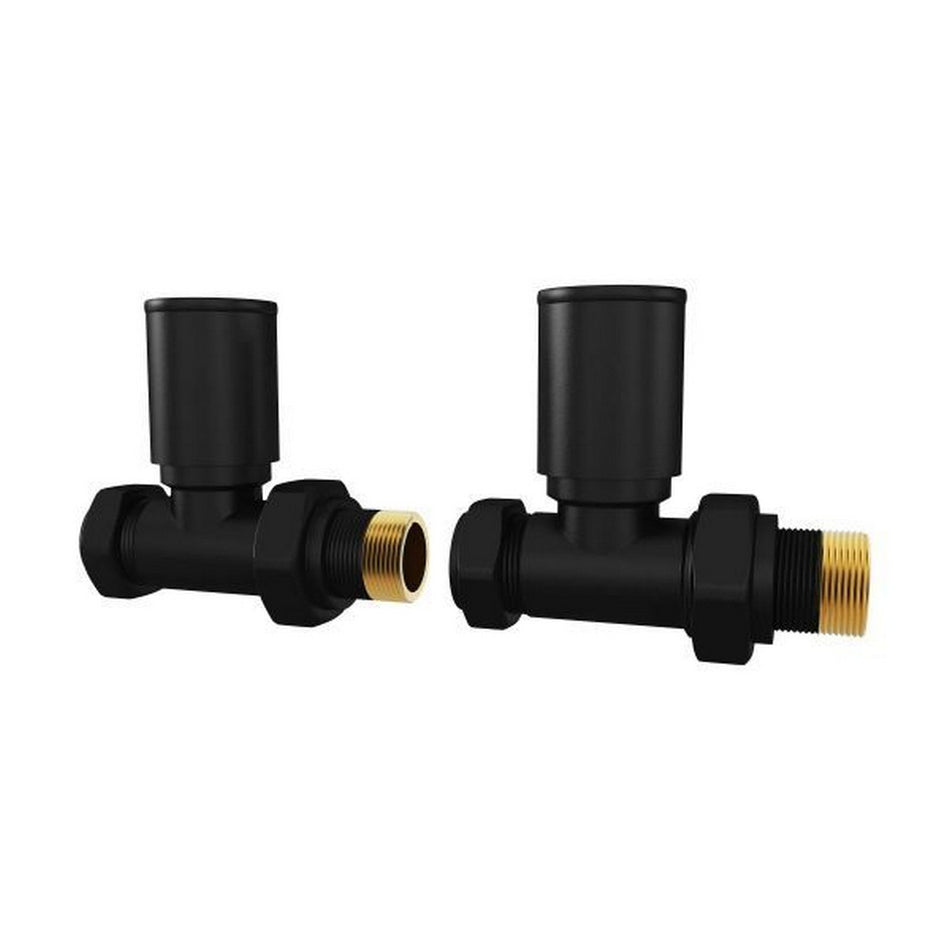 Kartell Modern 15mm Valves Black (Pair)