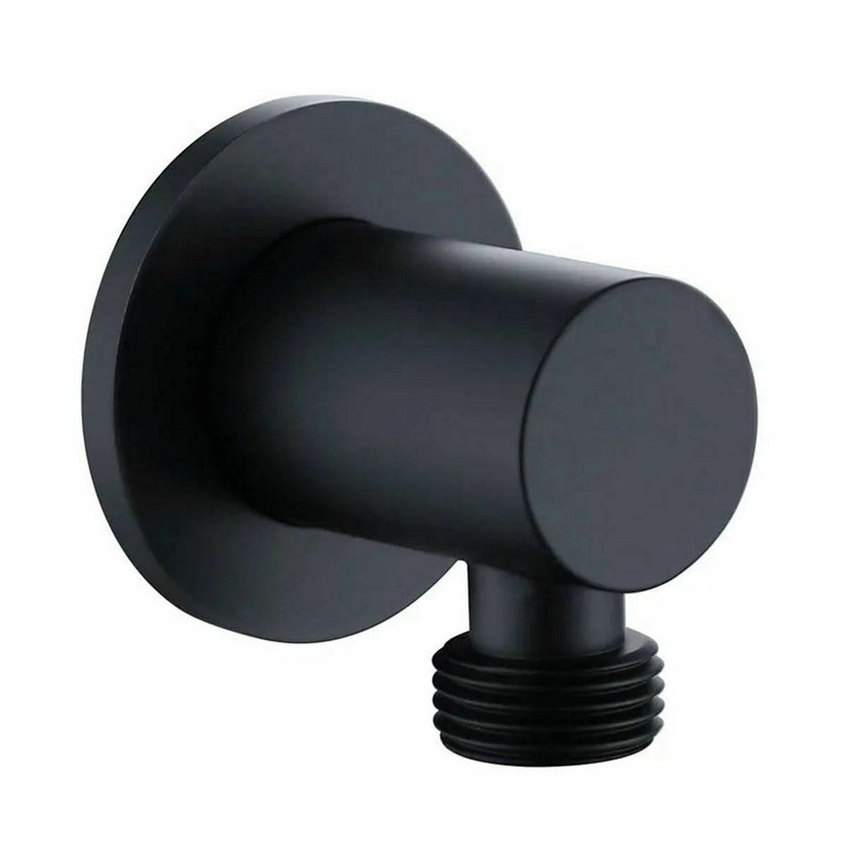 Kartell Nero Round Outlet Elbow